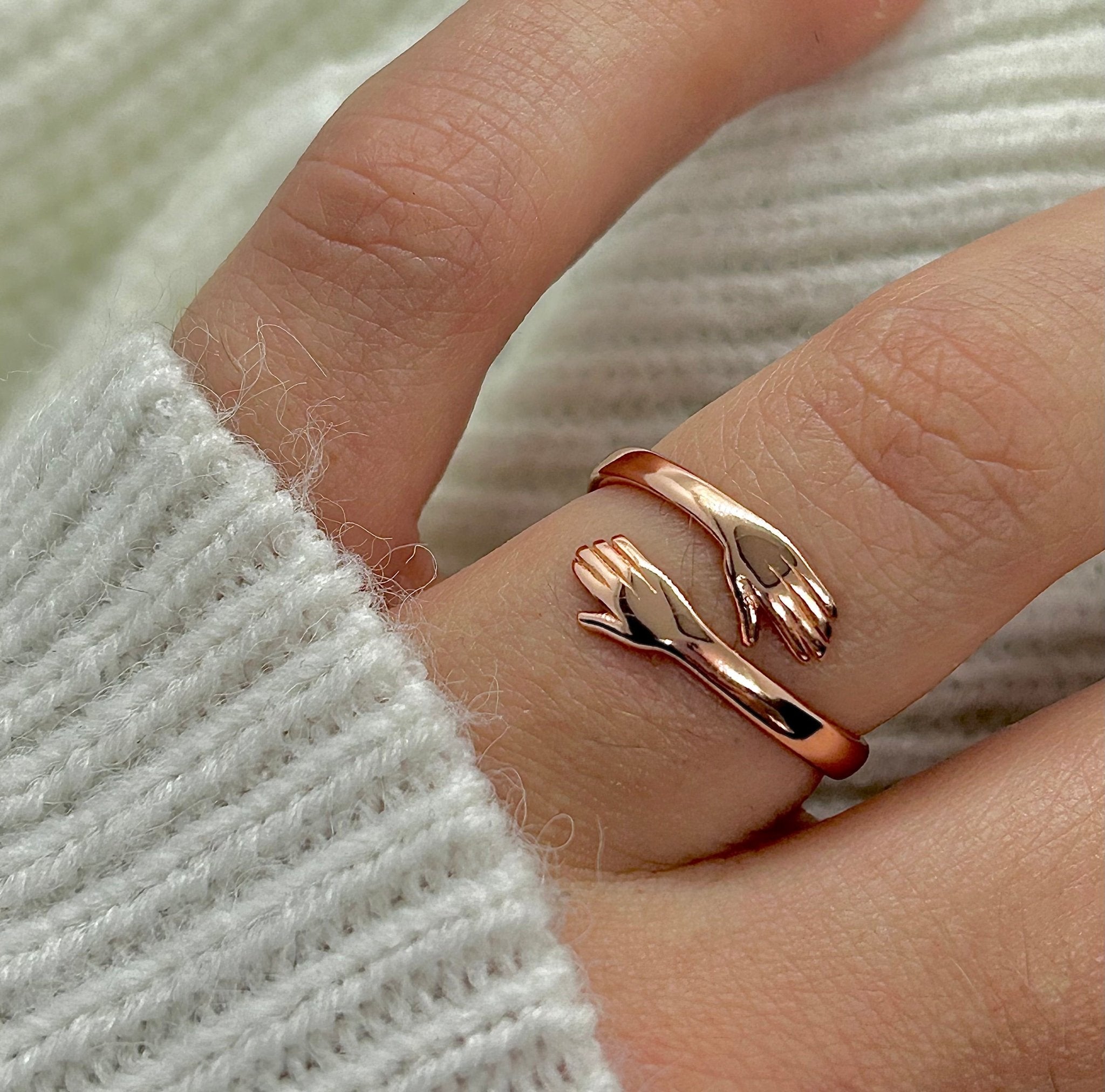Ring 'Umarmung' - Goldtreu