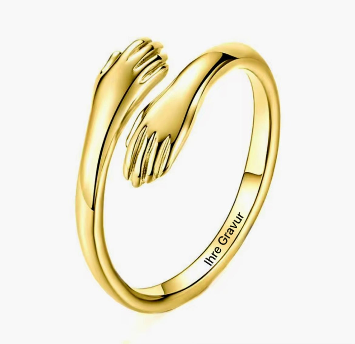 Ring 'Umarmung' - Goldtreu