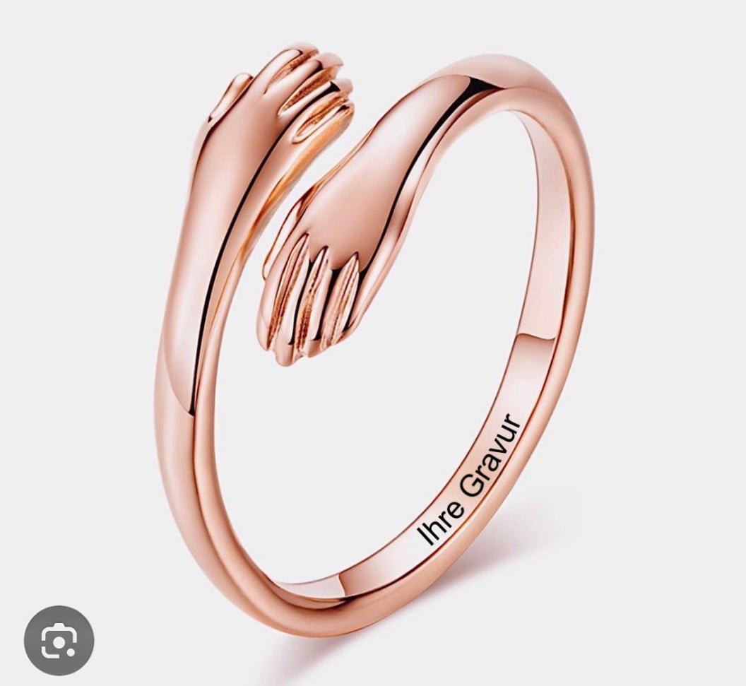 Ring 'Umarmung' - Goldtreu